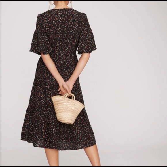 Faithfull the Brand Melia Midi Dress La Contrie - Picture 2 of 8